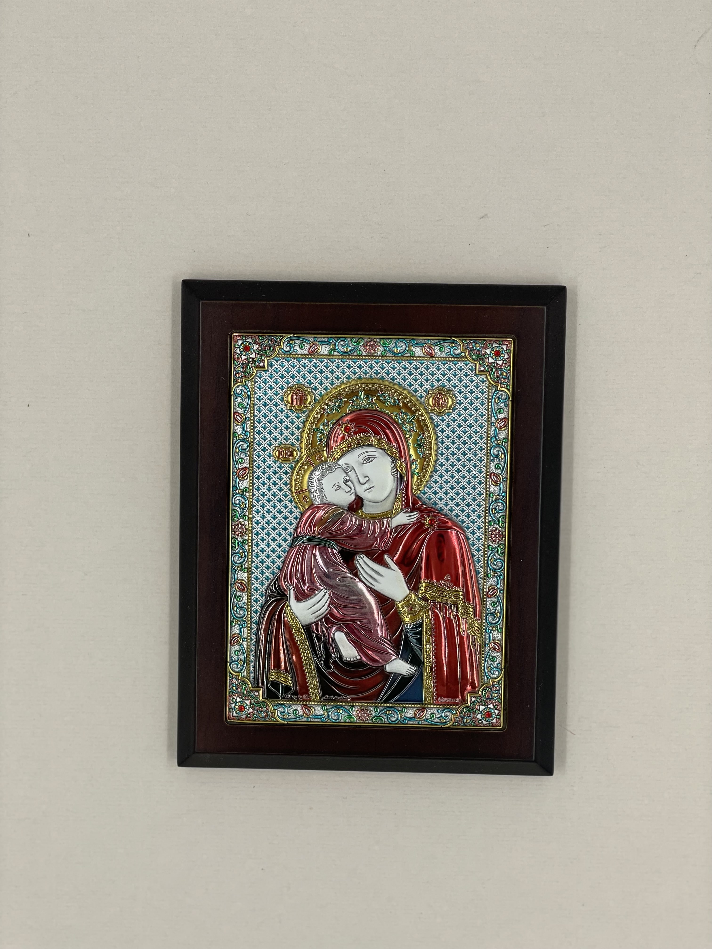 Ікона Божої Матері Володимирська (PD 255) 13,5*17,5 см